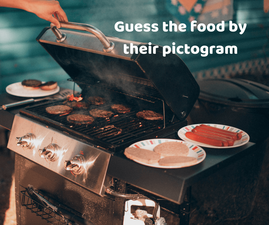 Guess the food by their pictogram